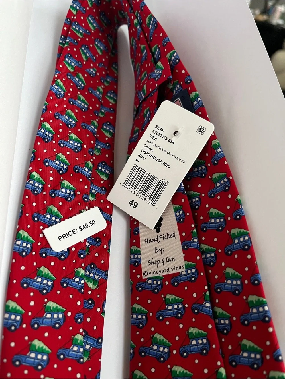 Vineyard Vines bright red
